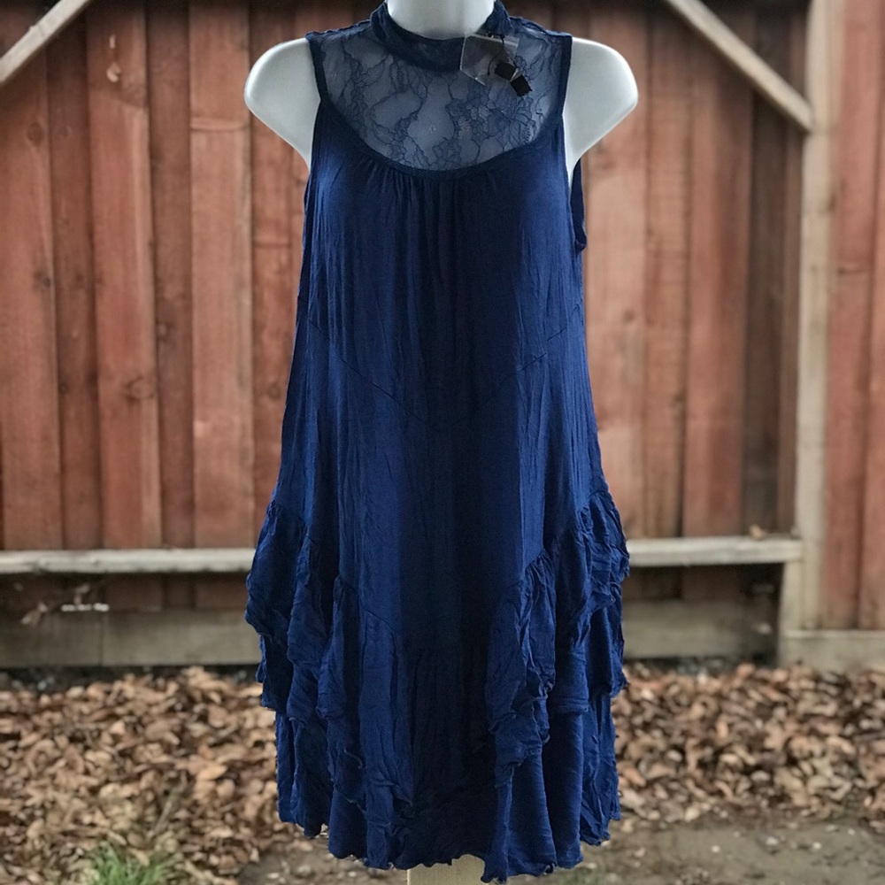 Blue dress Adriana women size